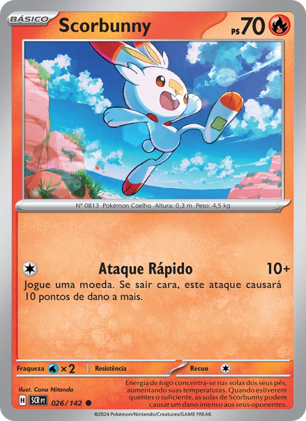 Scorbunny from Coroa Estelar
