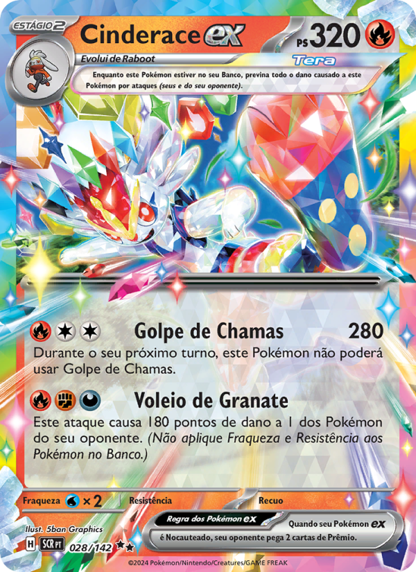 Cinderace ex from Coroa Estelar
