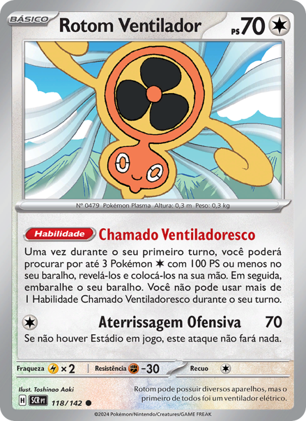 Rotom Ventilador from Coroa Estelar
