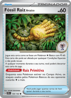 Fóssil Raiz Arcaico