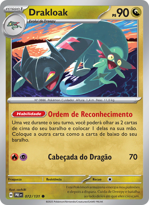 Drakloak from Evoluções Prismáticas