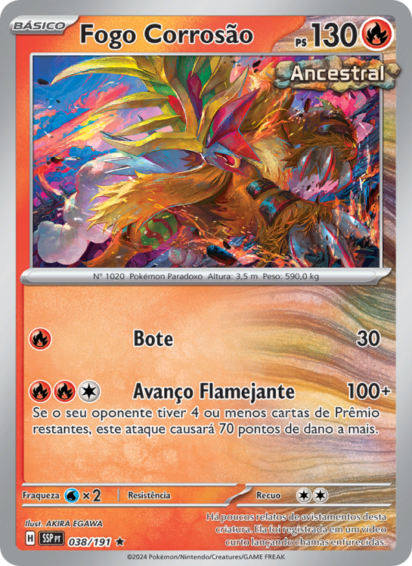 Fogo Corrosão