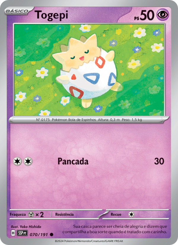 Togepi from Fagulhas Impetuosas