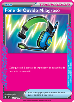 Fone de Ouvido Milagroso