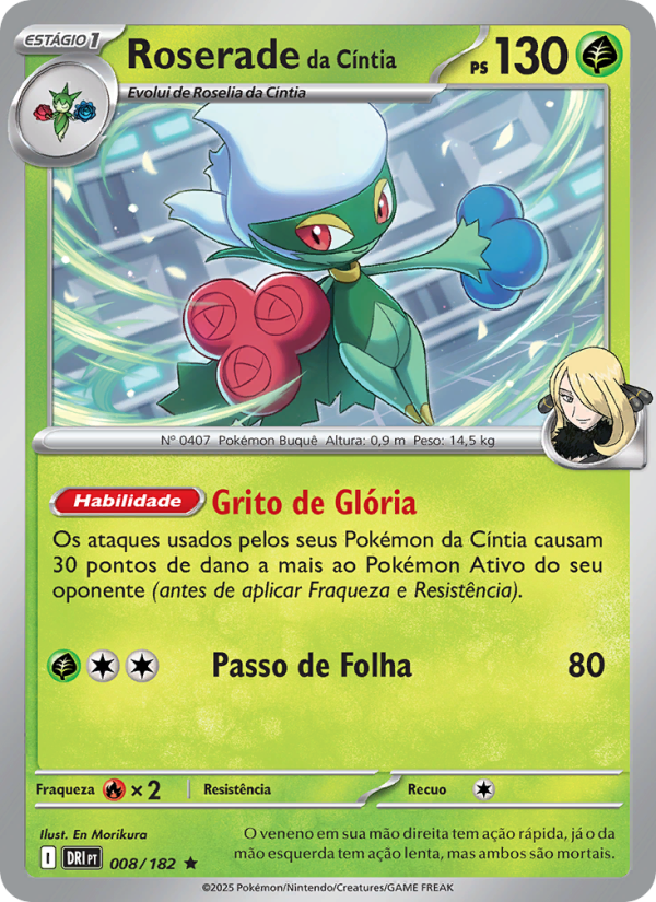 Roserade da Cíntia