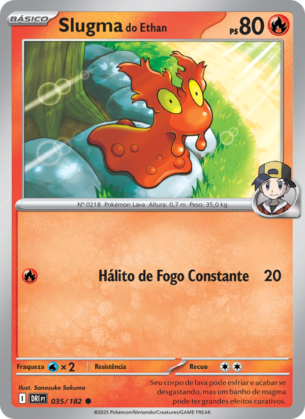 Slugma do Ethan from Rivais Predestinados