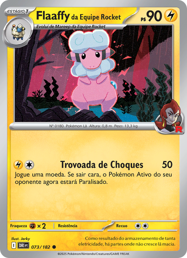 Flaaffy da Equipe Rocket