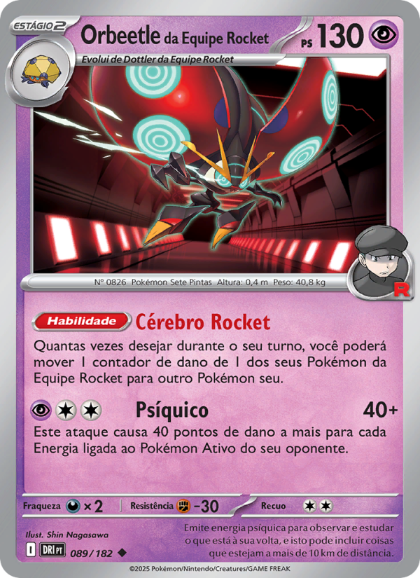 Orbeetle da Equipe Rocket