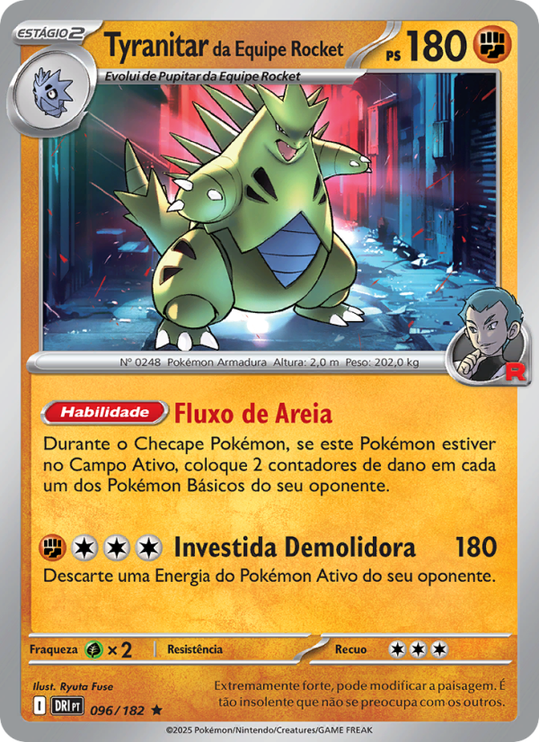 Tyranitar da Equipe Rocket