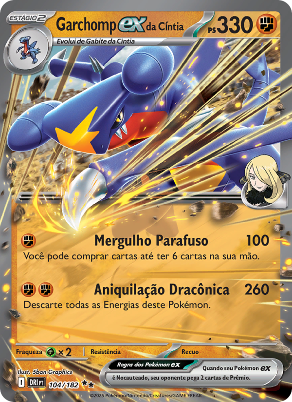 Garchomp ex da Cíntia from Rivais Predestinados