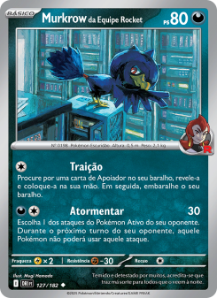 Murkrow da Equipe Rocket