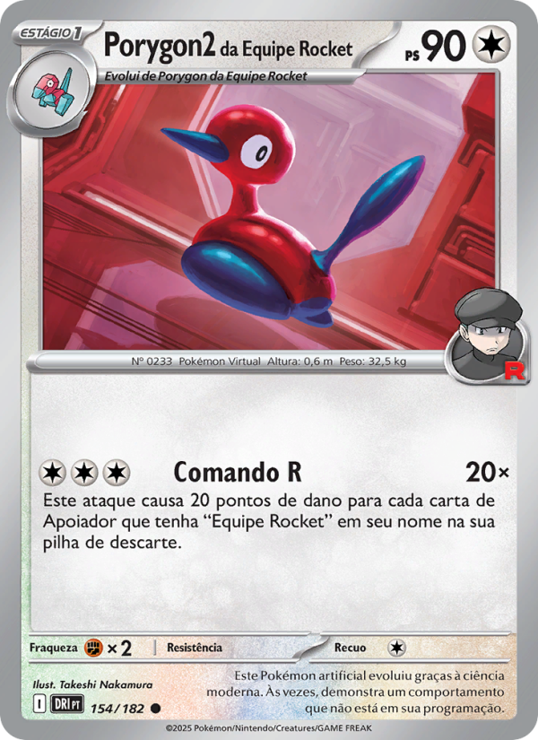 Porygon2 da Equipe Rocket