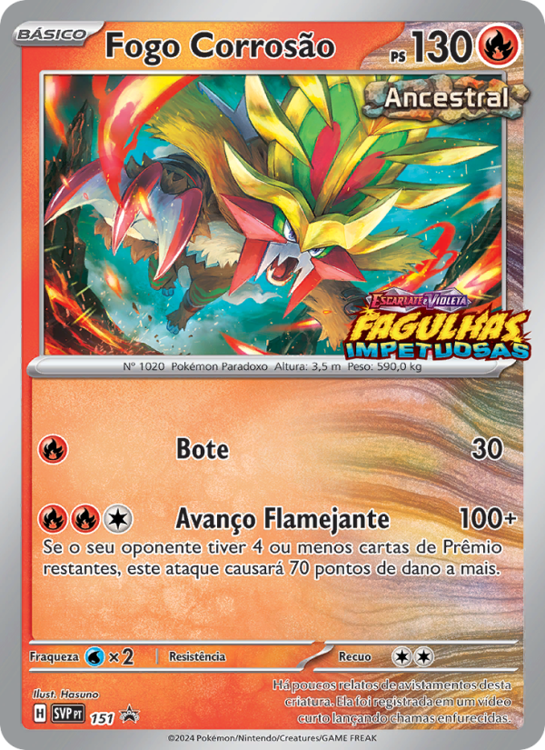 Fogo Corrosão