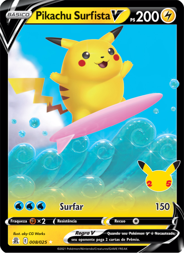 Pikachu Surfista V