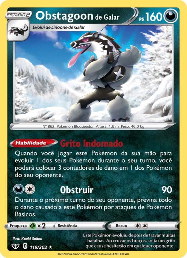 Obstagoon de Galar