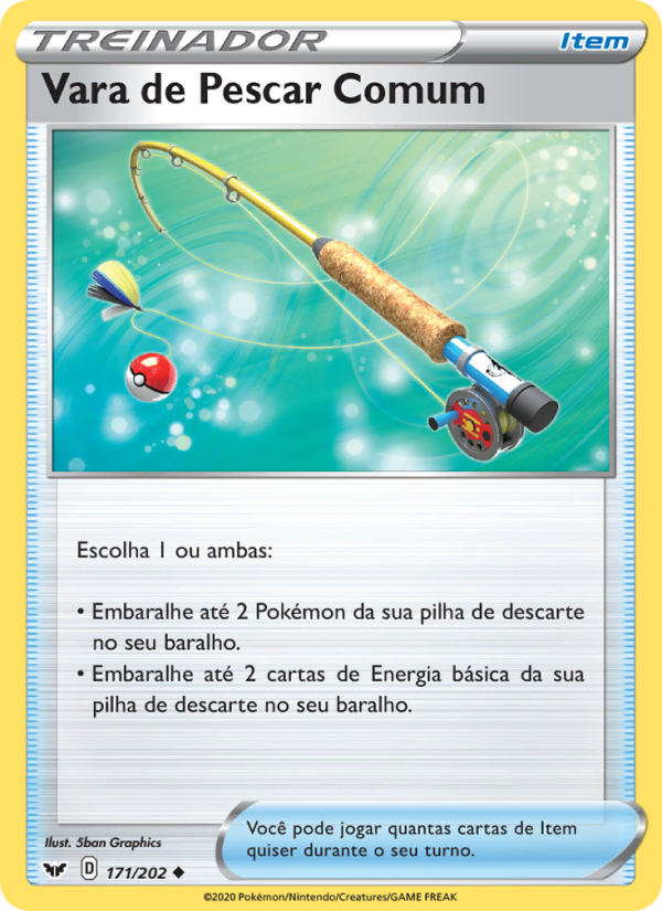 Vara de Pescar Comum
