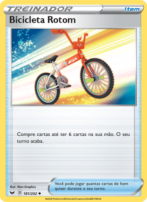 Bicicleta Rotom from Espada e Escudo