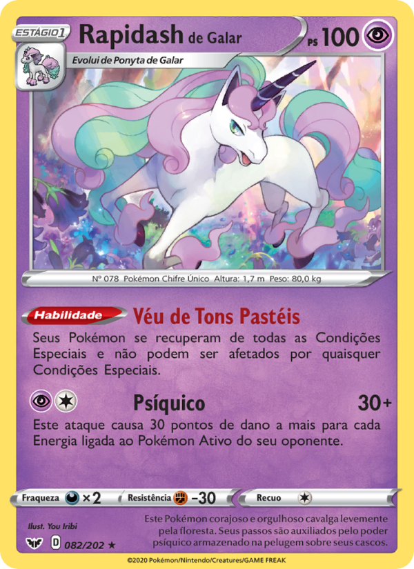 Rapidash de Galar