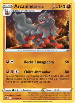 Arcanine de Hisui