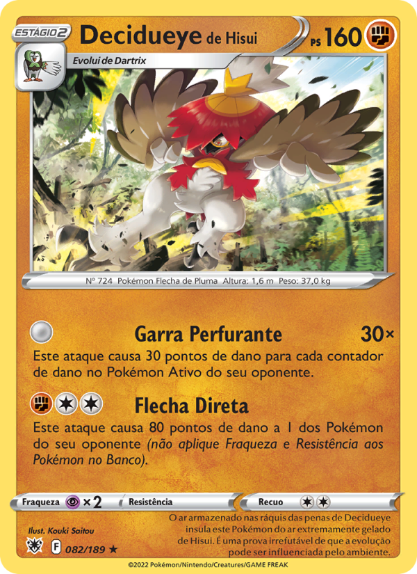 Decidueye de Hisui