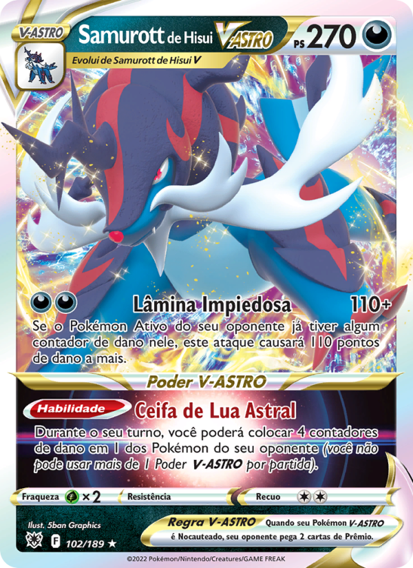 Samurott de Hisui V-ASTRO
