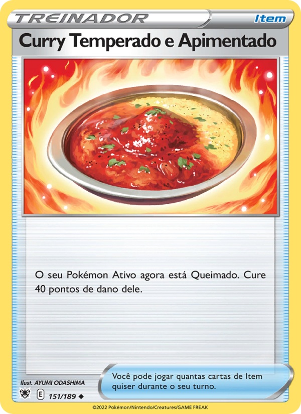 Curry Temperado e Apimentado