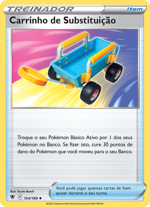 Carrinho de Substituição