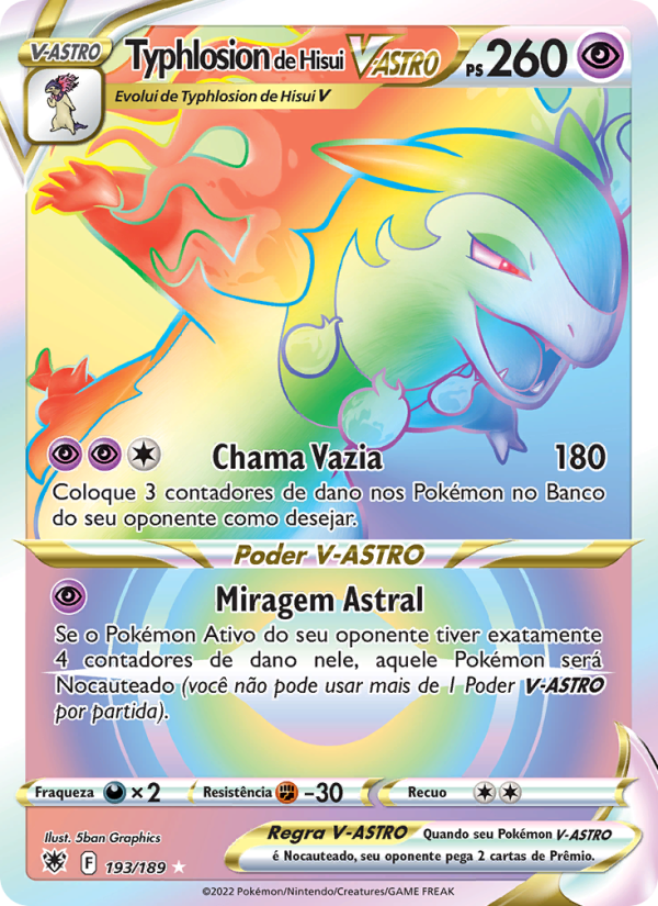 Typhlosion de Hisui V-ASTRO