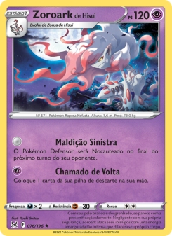 Zoroark de Hisui