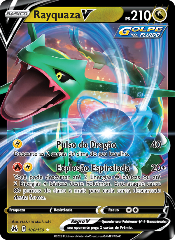 Rayquaza V from Realeza Absoluta