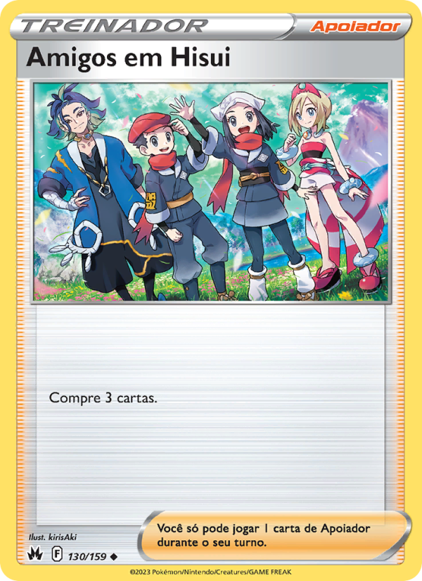 Amigos em Hisui