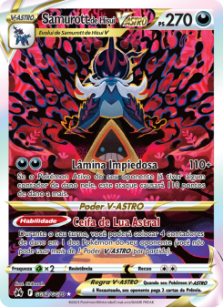 Samurott de Hisui V-ASTRO