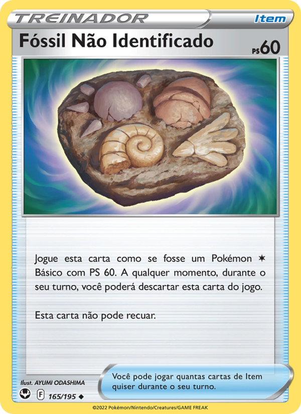 Fóssil Não Identificado from Tempestade Prateada
