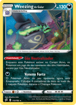 Weezing de Galar