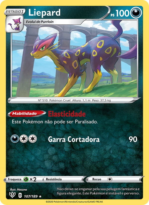 Liepard from Escuridão Incandescente