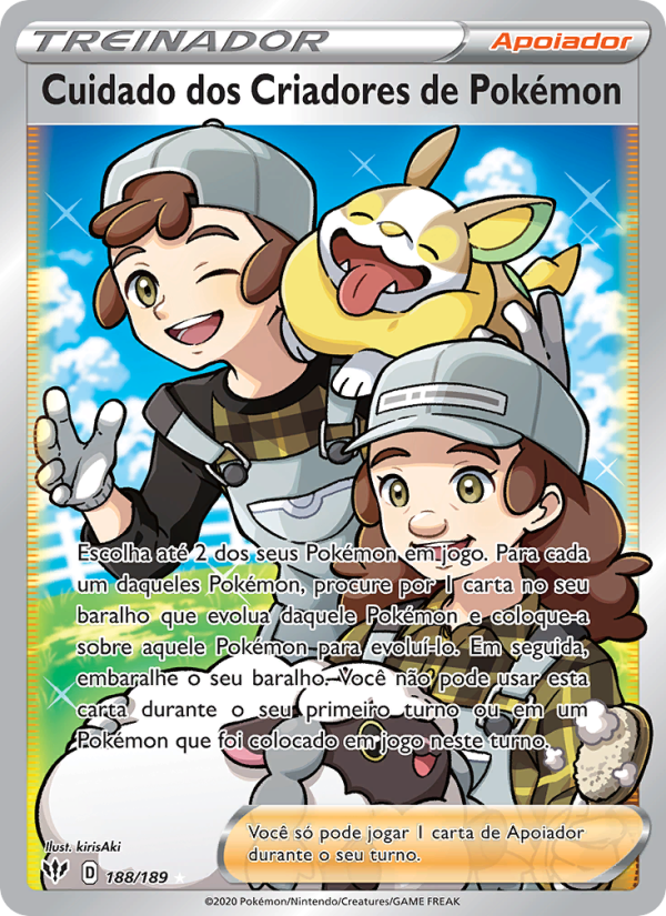Cuidado dos Criadores de Pokémon