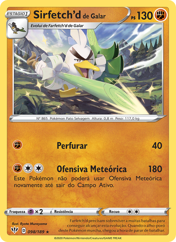 Sirfetch'd de Galar