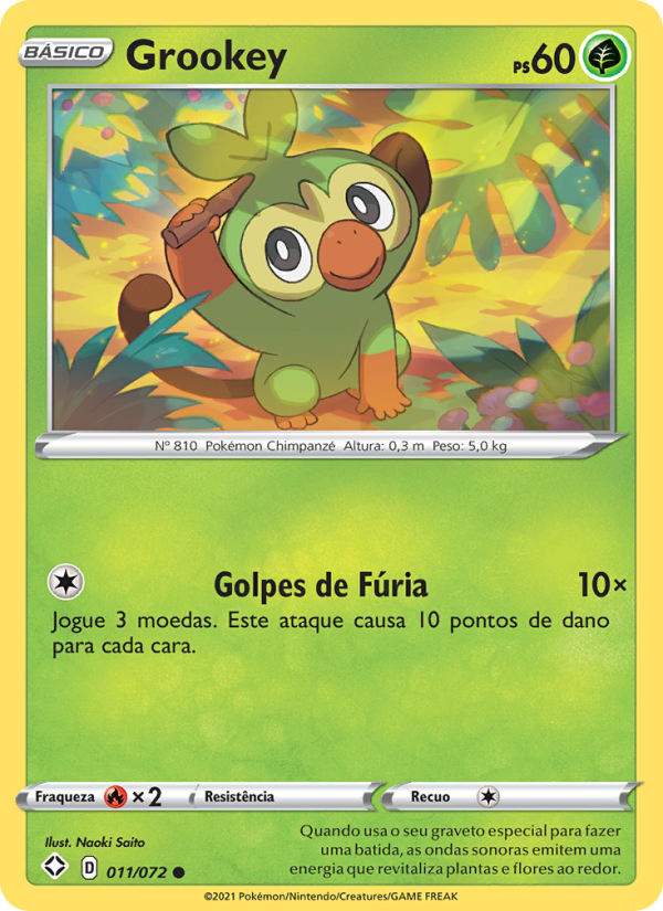 Grookey from Destinos Brilhantes 