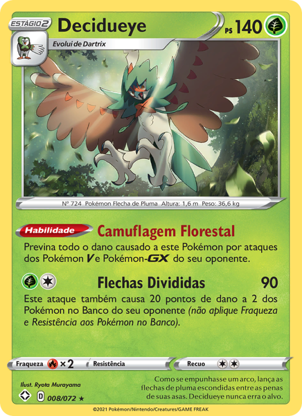Decidueye from Destinos Brilhantes 