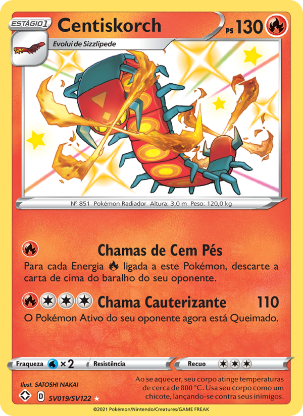 Centiskorch from Destinos Brilhantes 