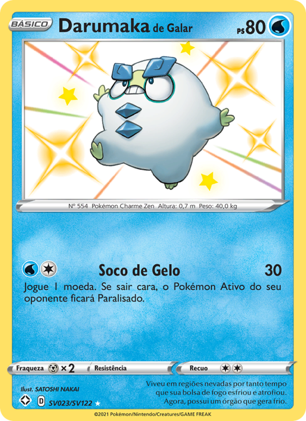 Darumaka de Galar from Destinos Brilhantes 