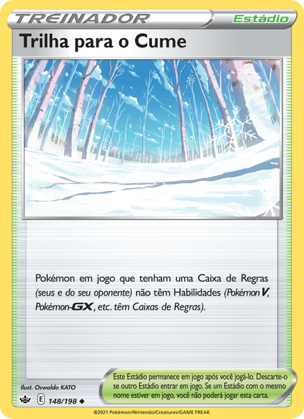 Trilha para o Cume