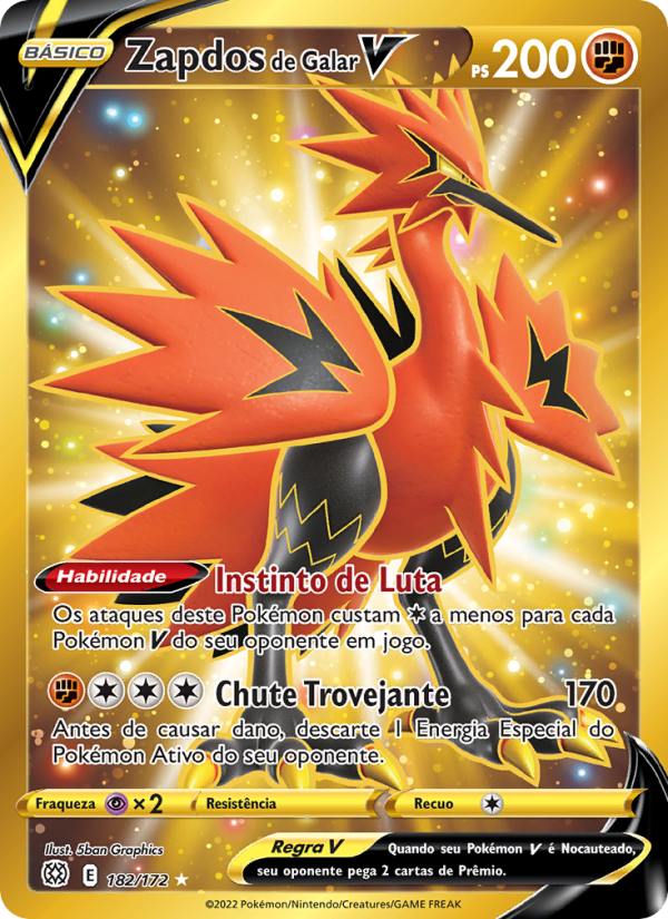 Zapdos de Galar V