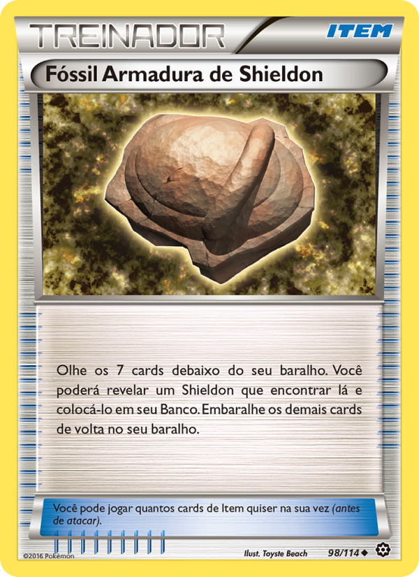 Fóssil Armadura de Shieldon