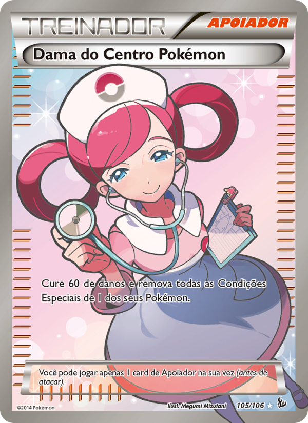 Dama do Centro Pokémon