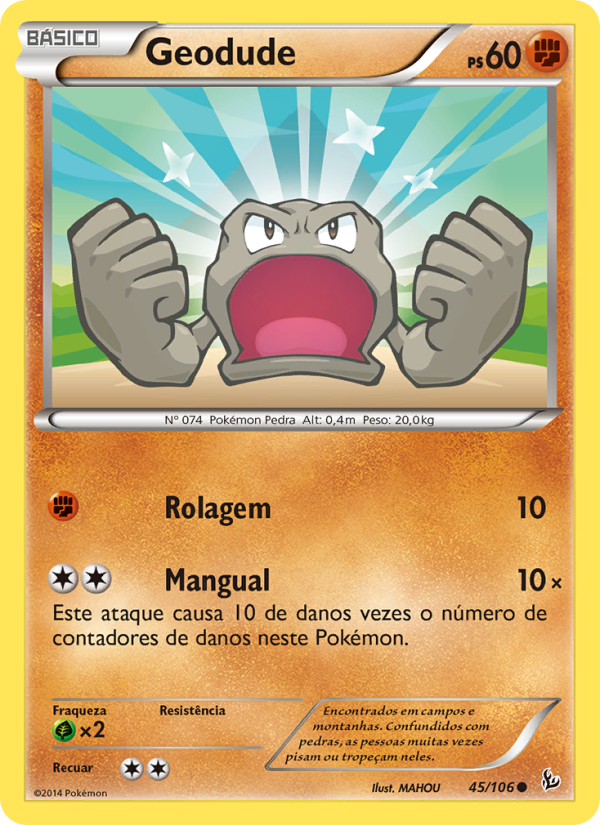 Geodude from Flash de Fogo
