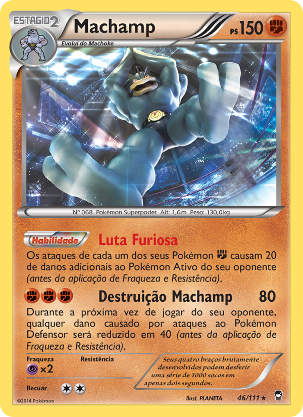 Machamp from Punhos Furiosos