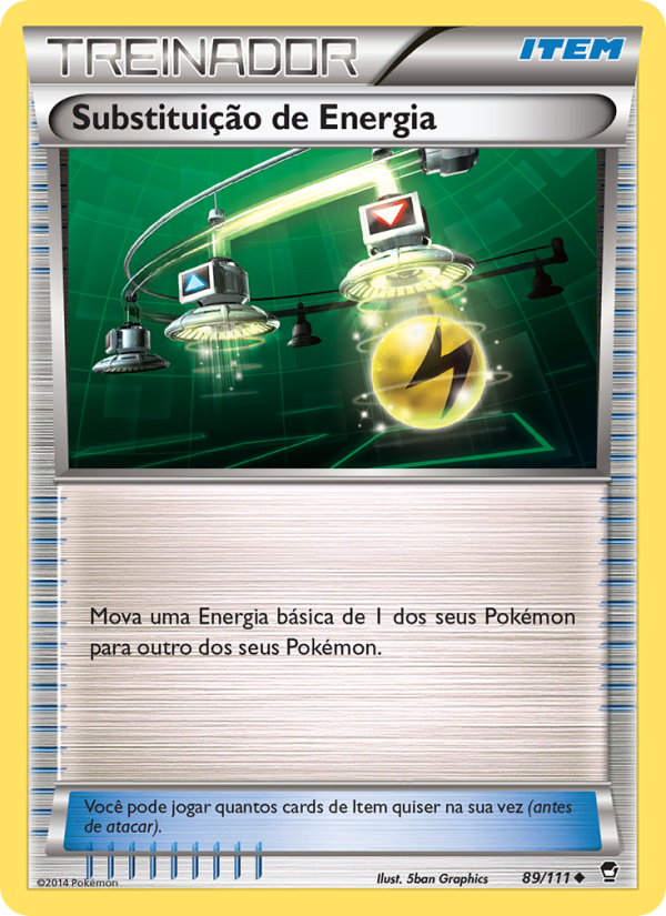 Substituição de Energia from Punhos Furiosos