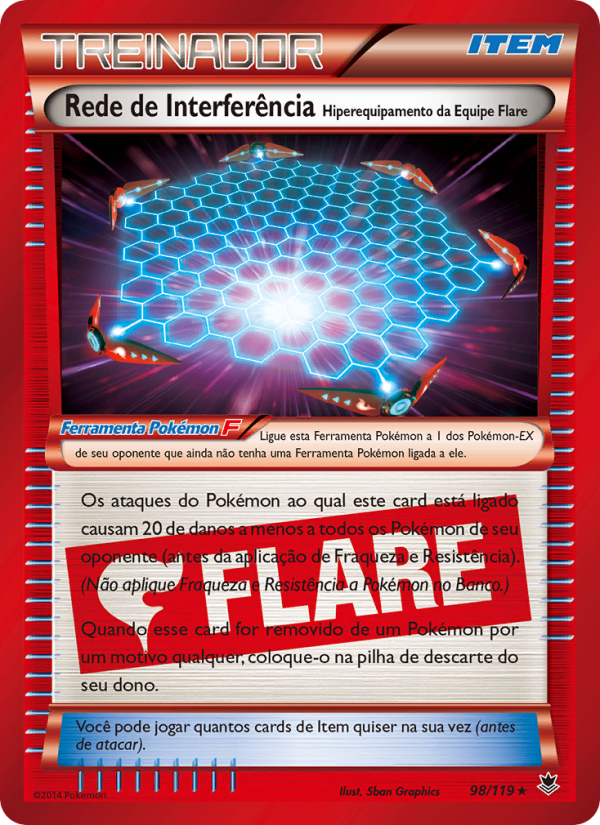 Rede de Interferência – Hiperequipamento da Equipe Flare