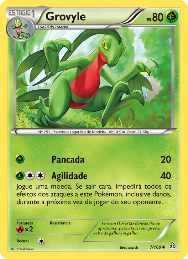 Grovyle from Conflito Primitivo